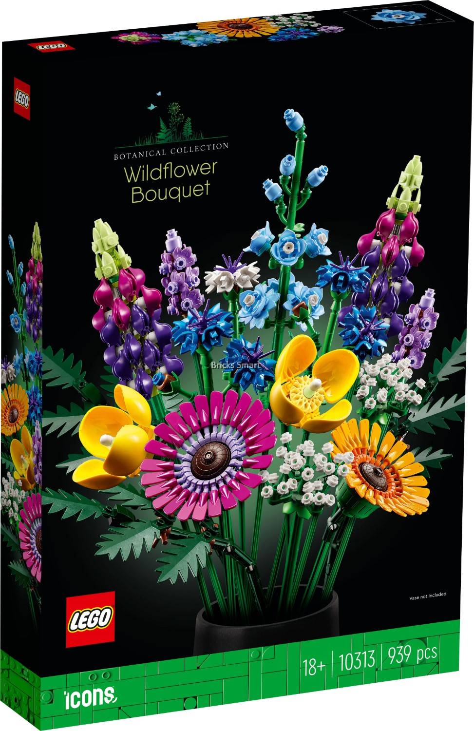 LEGO 10313 Icons Wildflower Bouquet Building Set