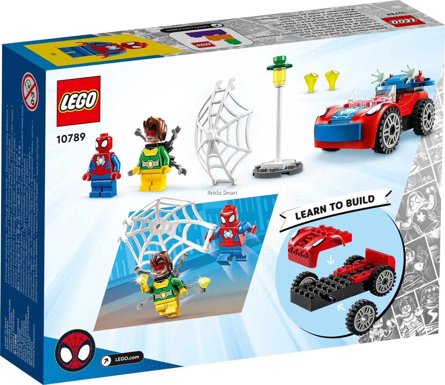 LEGO 10789 Juniors Spider-Mans Car and Doc Ock Building Toy Set