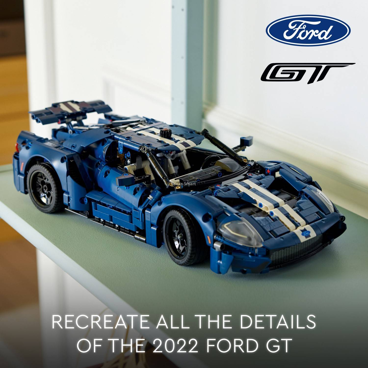 LEGO 42154 Technic 2022 Ford GT Building Kit for Adults