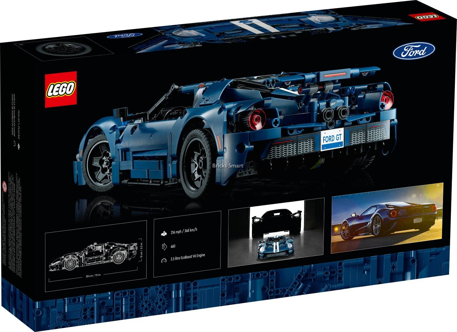 LEGO 42154 Technic 2022 Ford GT Building Kit for Adults