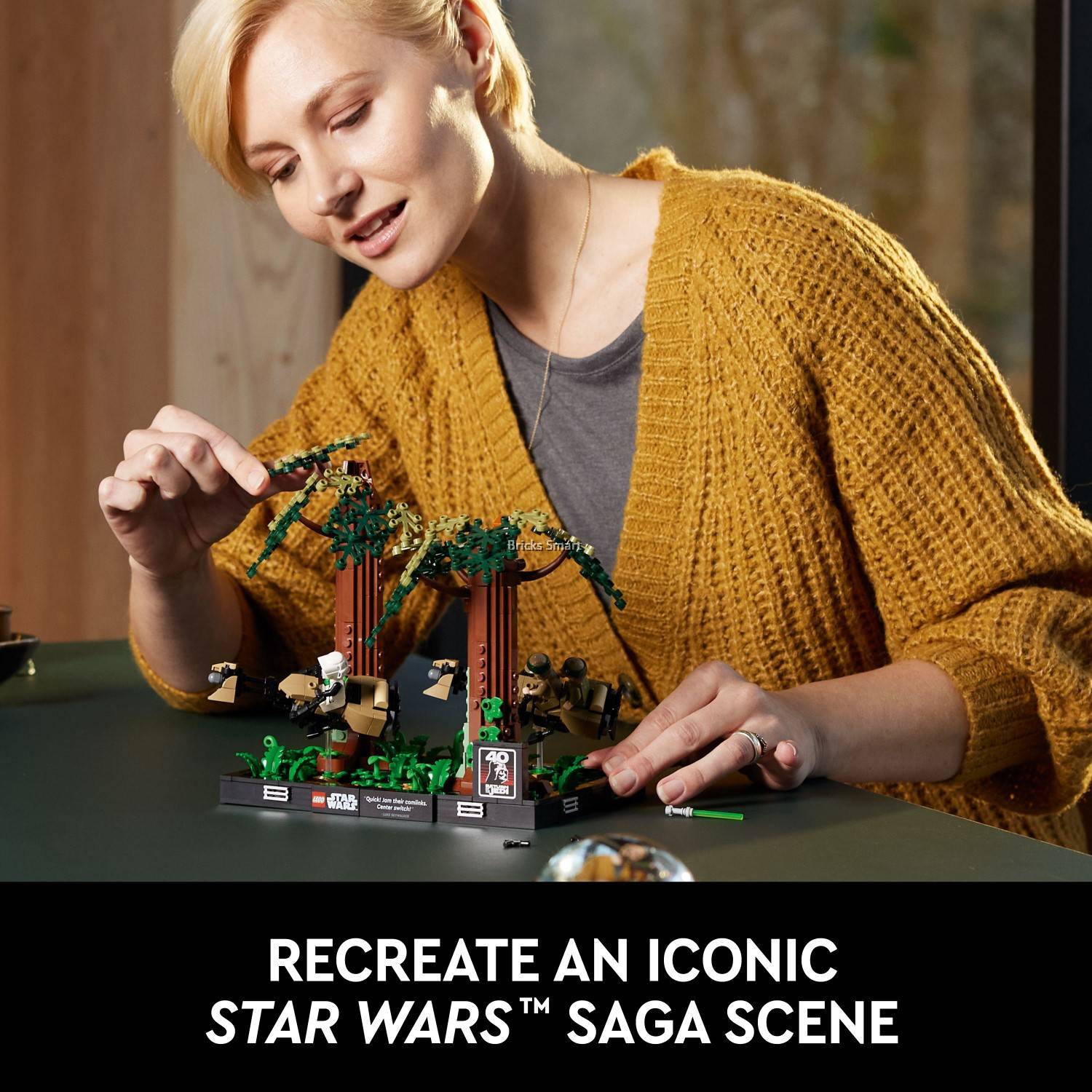 LEGO 75353 Star Wars Endor Speeder Chase Diorama