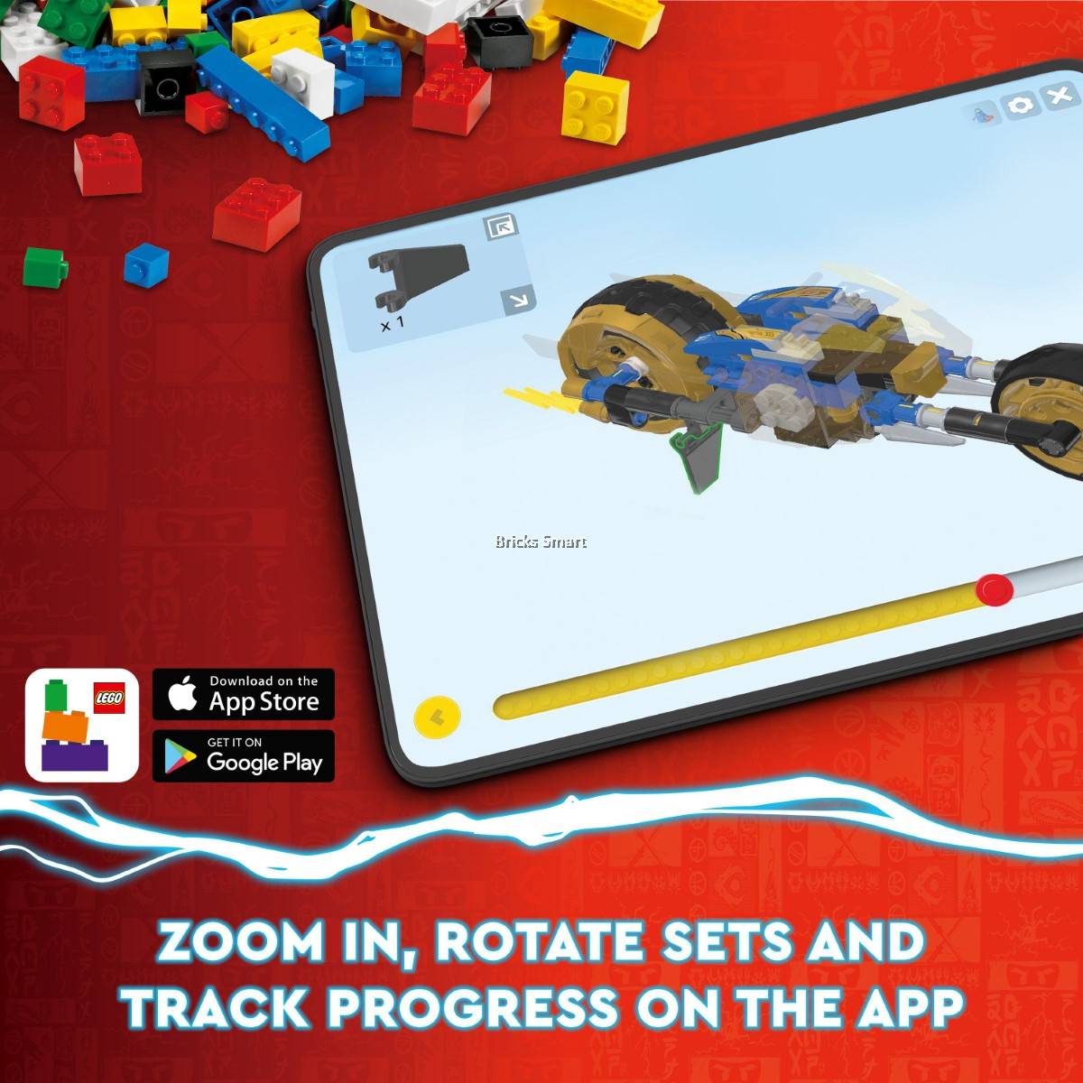 とっぴー LEGO Ninjago Sora convertible robot racing bike 71792 - iPoncomp.com