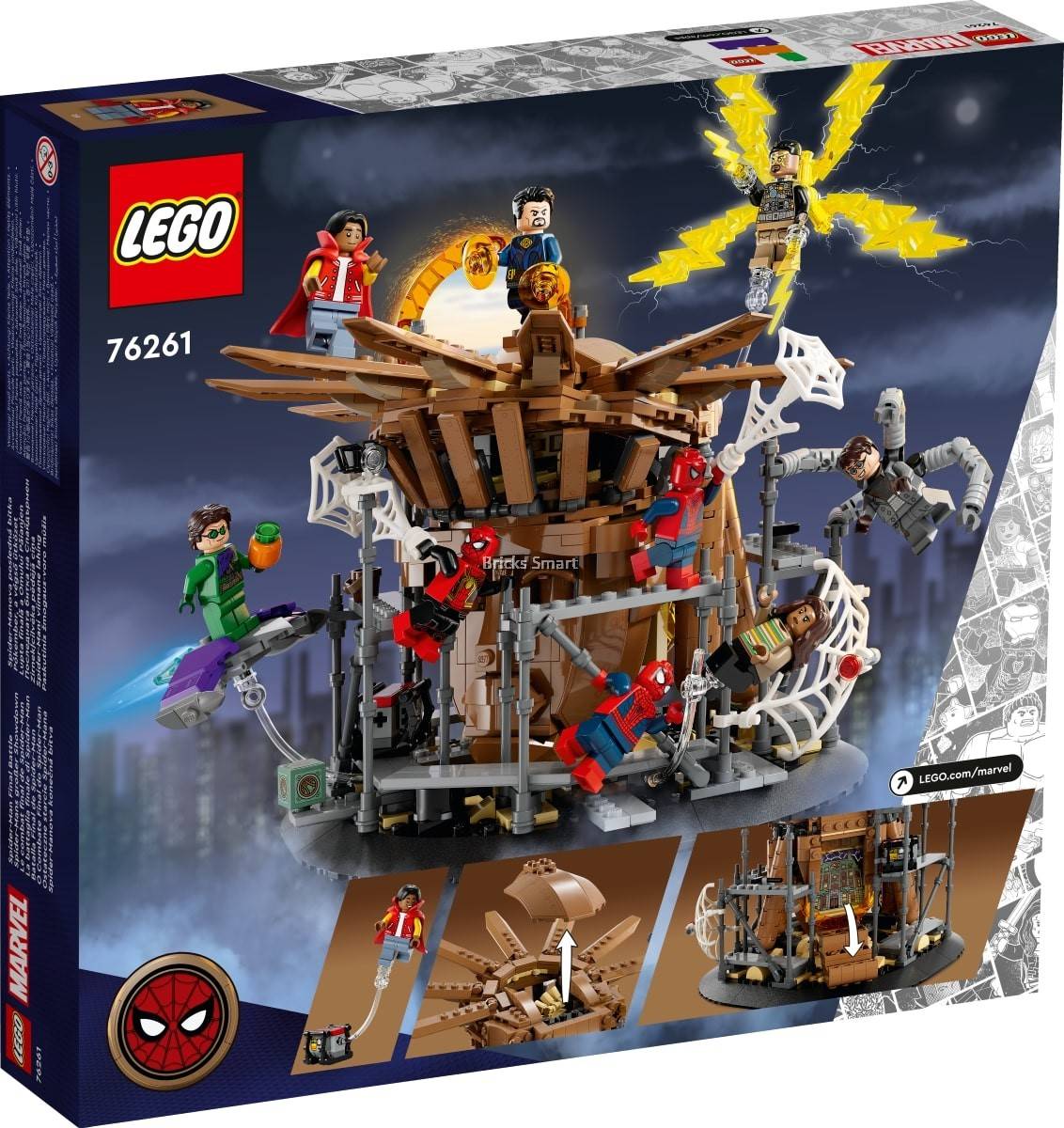 familiar 100cm　新品未開封✨️ LEGO 76261 Marvel Spider-Man Final Battle Building Toy Set