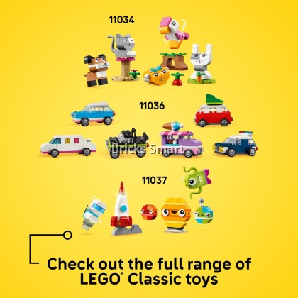 LEGO 11035 Classic Creative Houses Building Toy Set