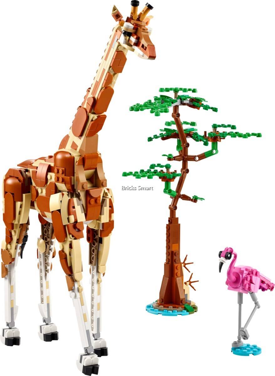 LEGO 31150 Creator Wild Safari Animals Building Toy Set
