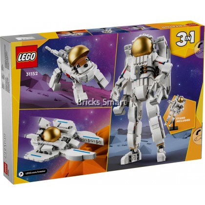 LEGO 31152 Creator Space Astronaut Building Toy Set