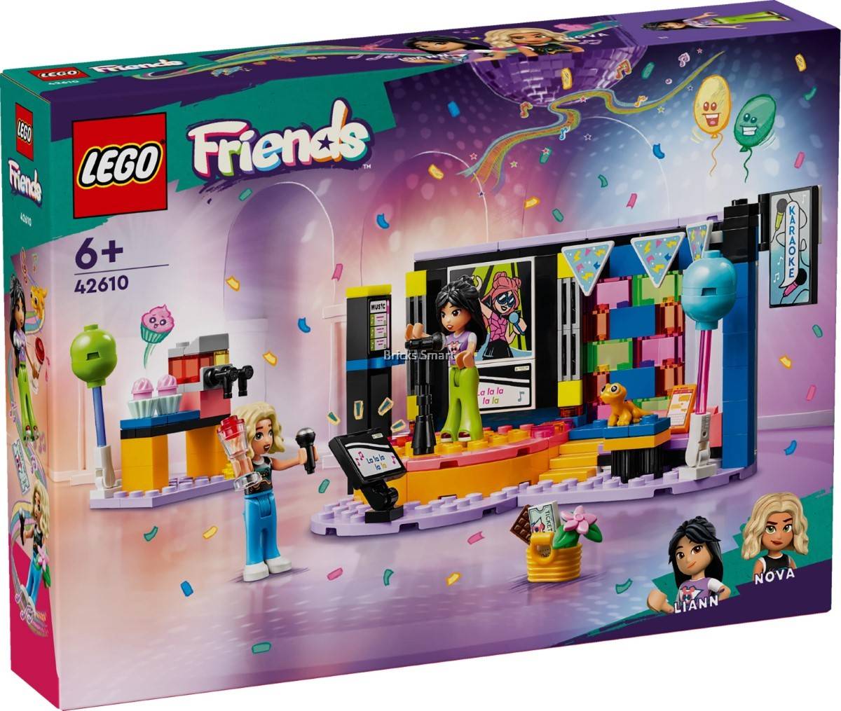 LEGO 42610 Friends Karaoke Music Party Building Toy Set