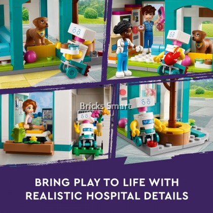 LEGO 42621 Friends Heartlake City Hospital Building Toy Set