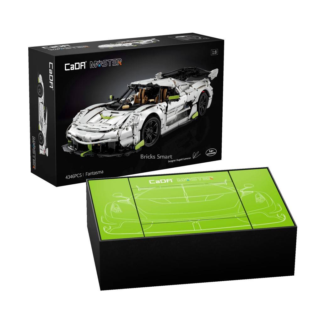 CaDA Master Fantasma Sports Car 1:8 C61048W Block Toy Set (4346