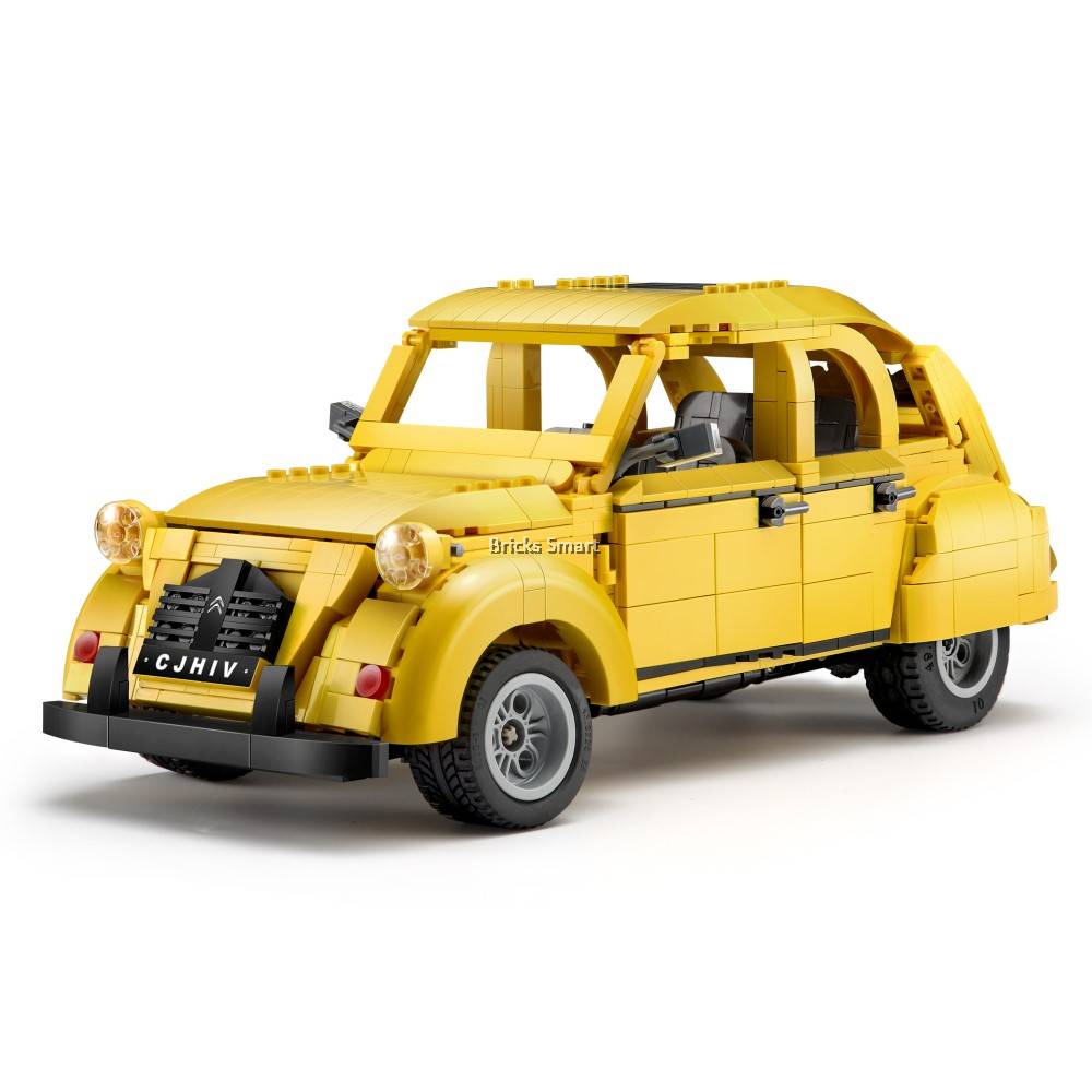 CaDA Citroen 2CV 1:12 C61026W Block Toy Set (1238 Pieces)
