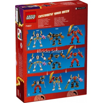 LEGO 71807 Ninjago Sora's Elemental Tech Mech Building Toy Set