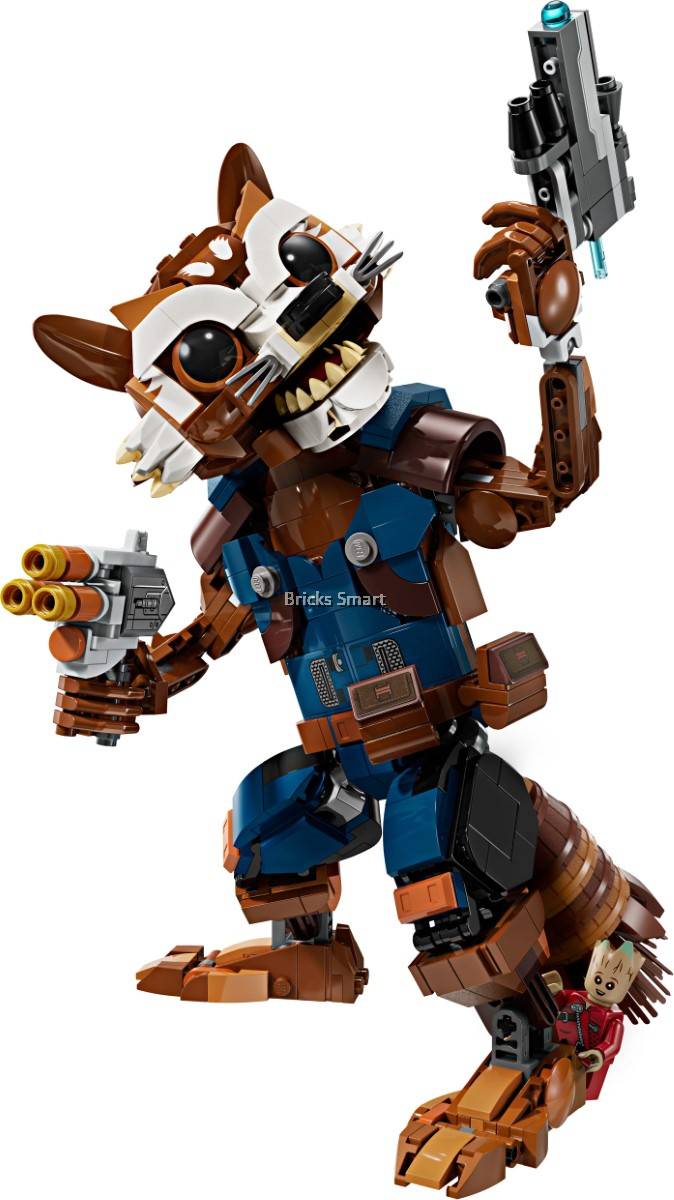 LEGO 76282マーベル ロケットとベビー・グルート BrickbBling Light Kit for LEGO Marvel Rocket \u0026 Baby Groot 76282