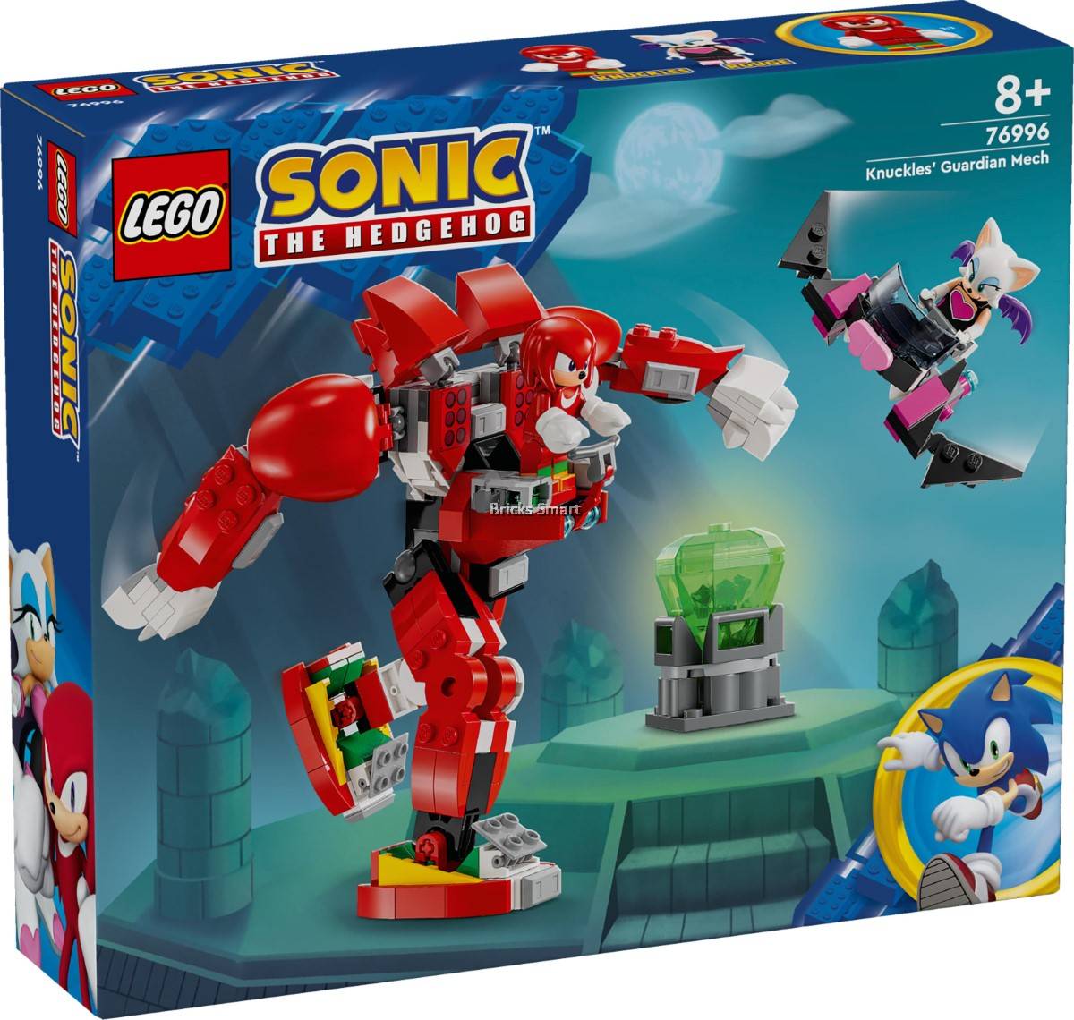 LEGO 76996 Sonic Knuckles' Guardian Mech Building Toy Set