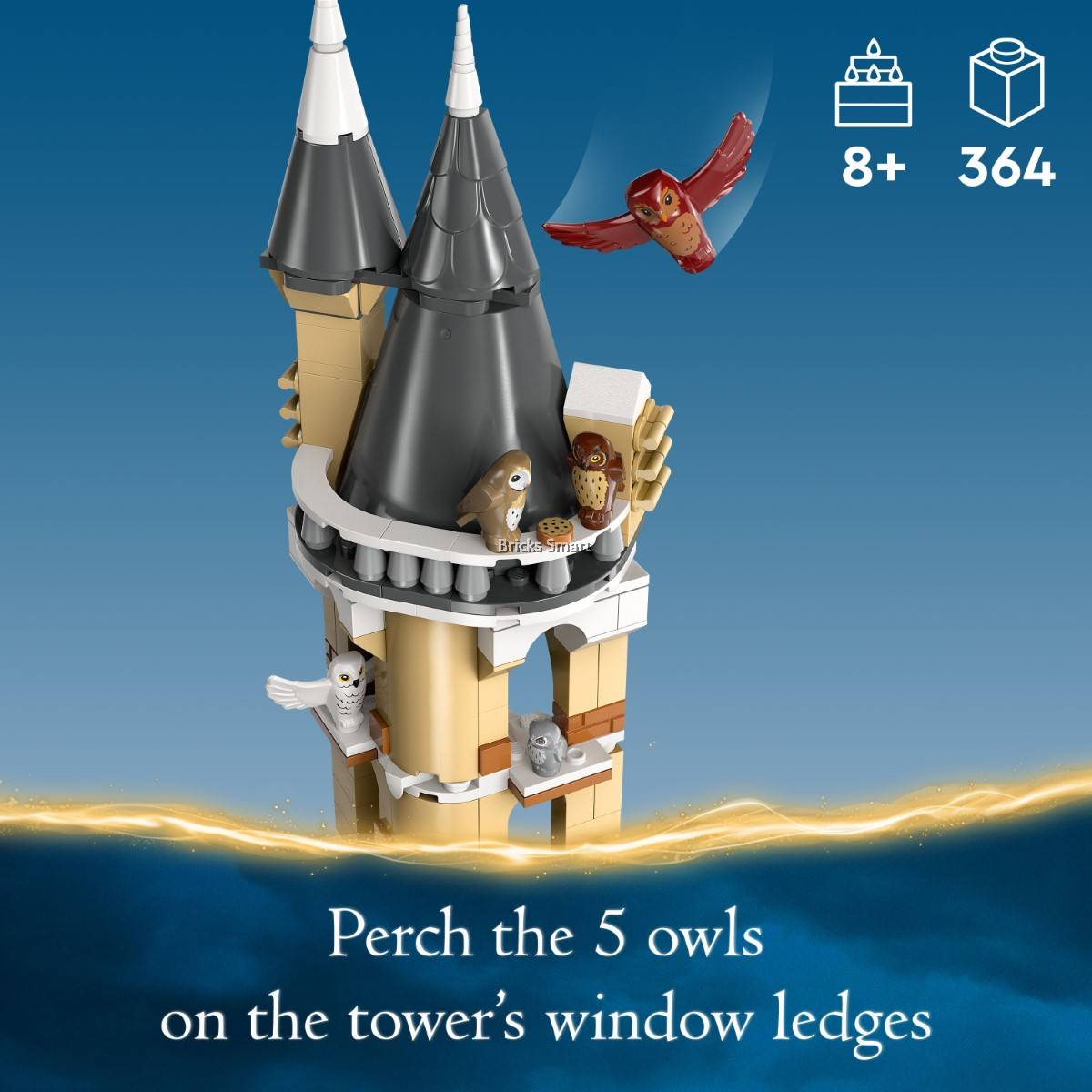 「untitled」 LEGO 76430 Harry Potter Hogwarts Castle Owlery Building Toy Set