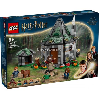 LEGO 76428 Harry Potter Hagrid’s Hut: An Unexpected Visit Building Toy Set
