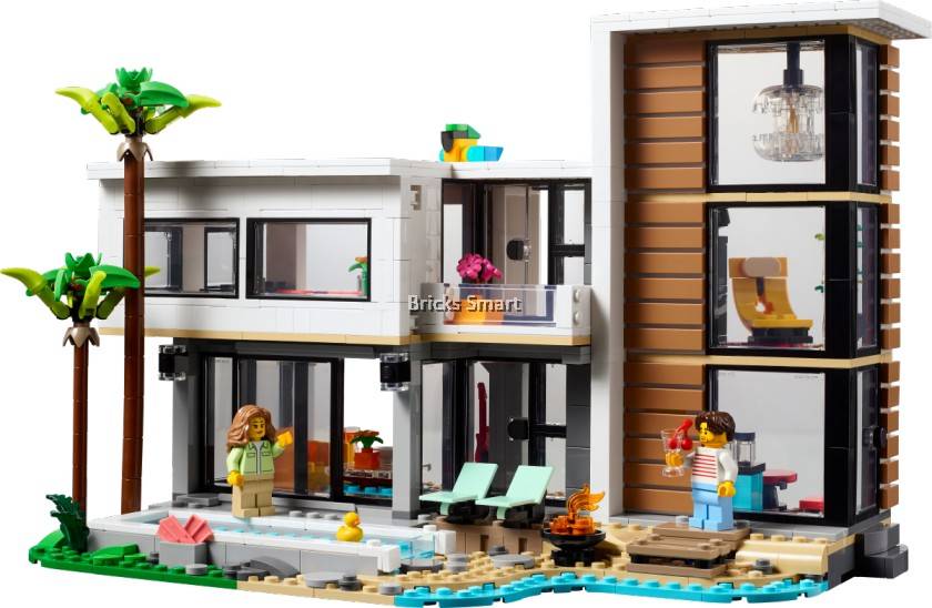 LEGO 31153 Creator Modern House Building Toy Set