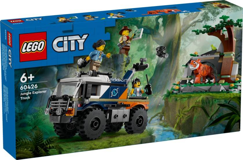 LEGO 60426 City Jungle Explorer Off-Road Truck Building Toy Set