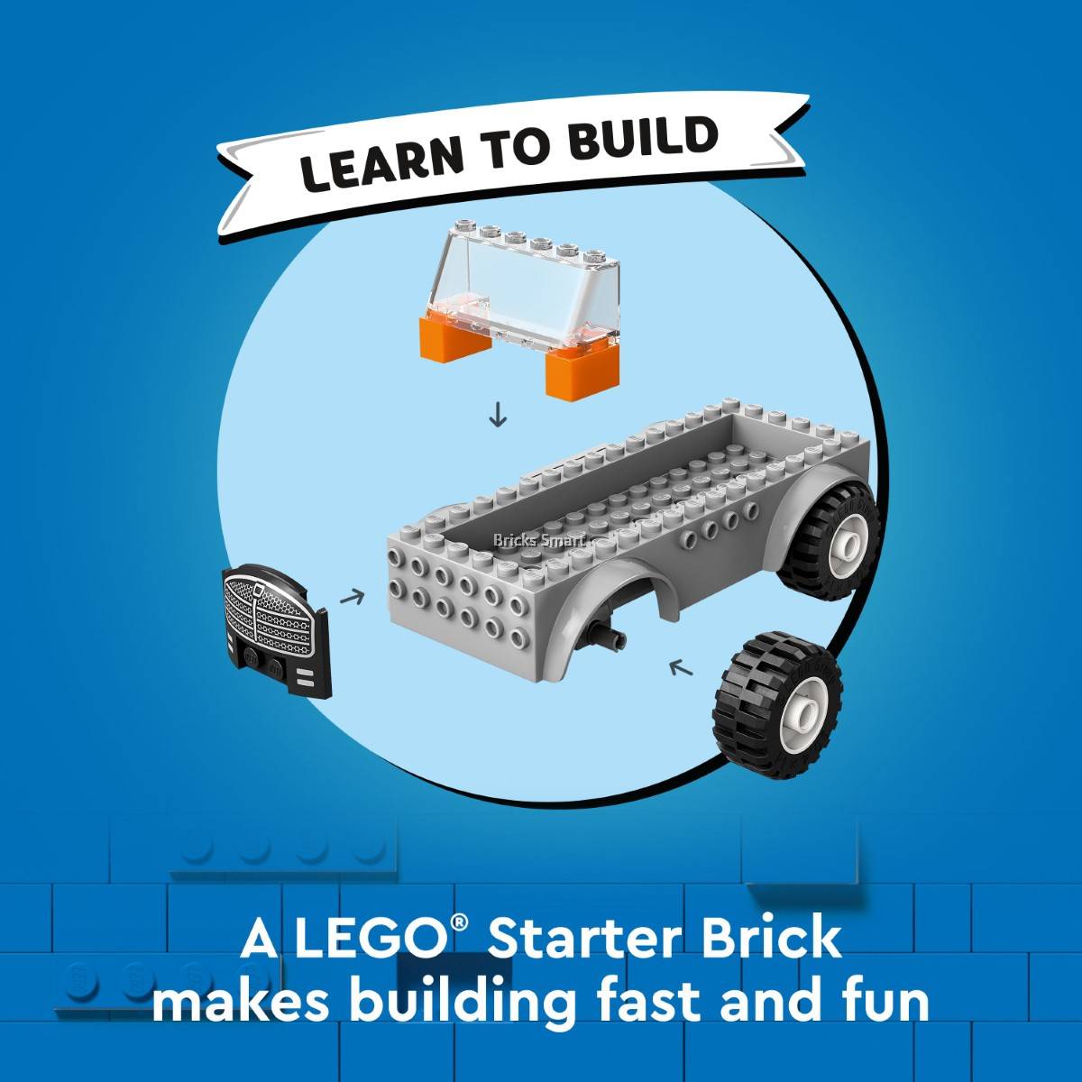 LEGO 60435 City Tow Truck and Sports Car Repair Building Toy Set