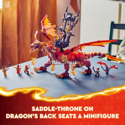 LEGO 71822 Ninjago Source Dragon of Motion Building Toy Set