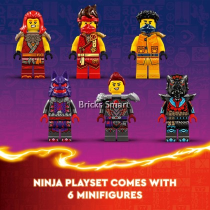 LEGO 71822 Ninjago Source Dragon of Motion Building Toy Set
