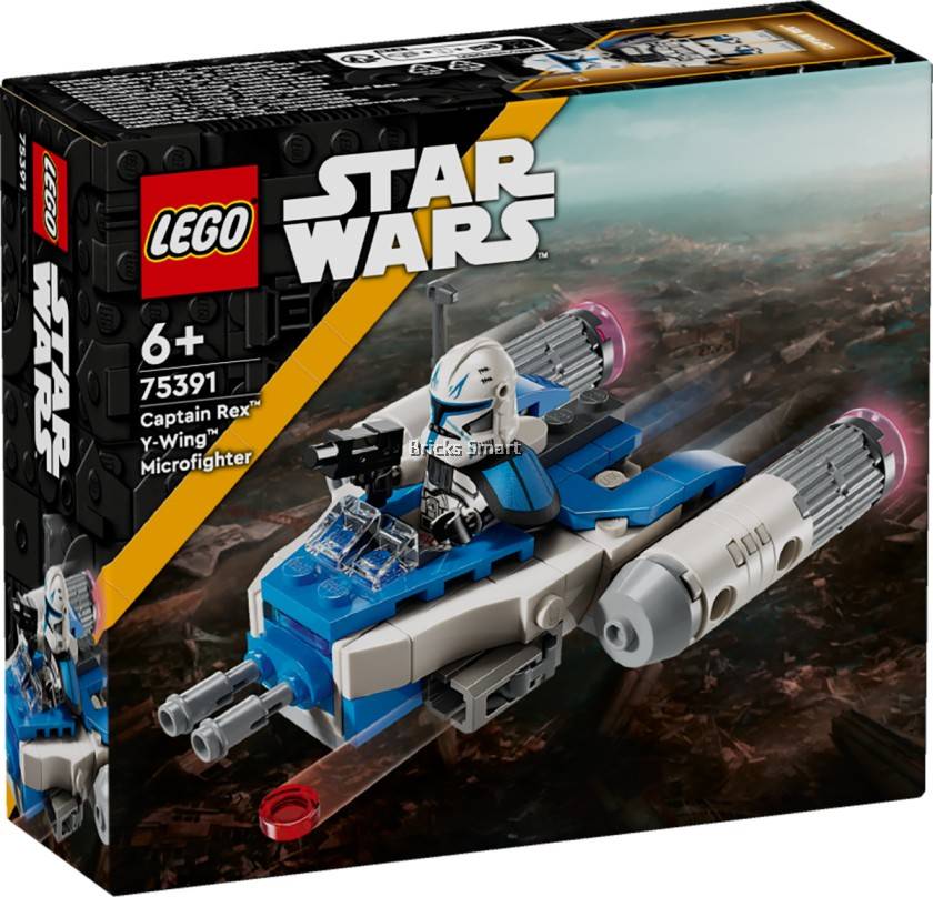 LEGO 75391 Star Wars Captain Rex Y-Wing Microfighter Building Toy Set