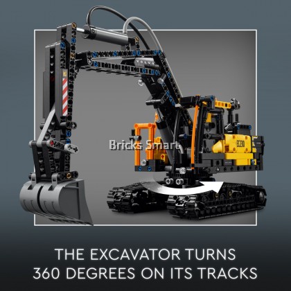 Technic Volvo FMX Truck EC230 Electric Excavator 4175 main image 0