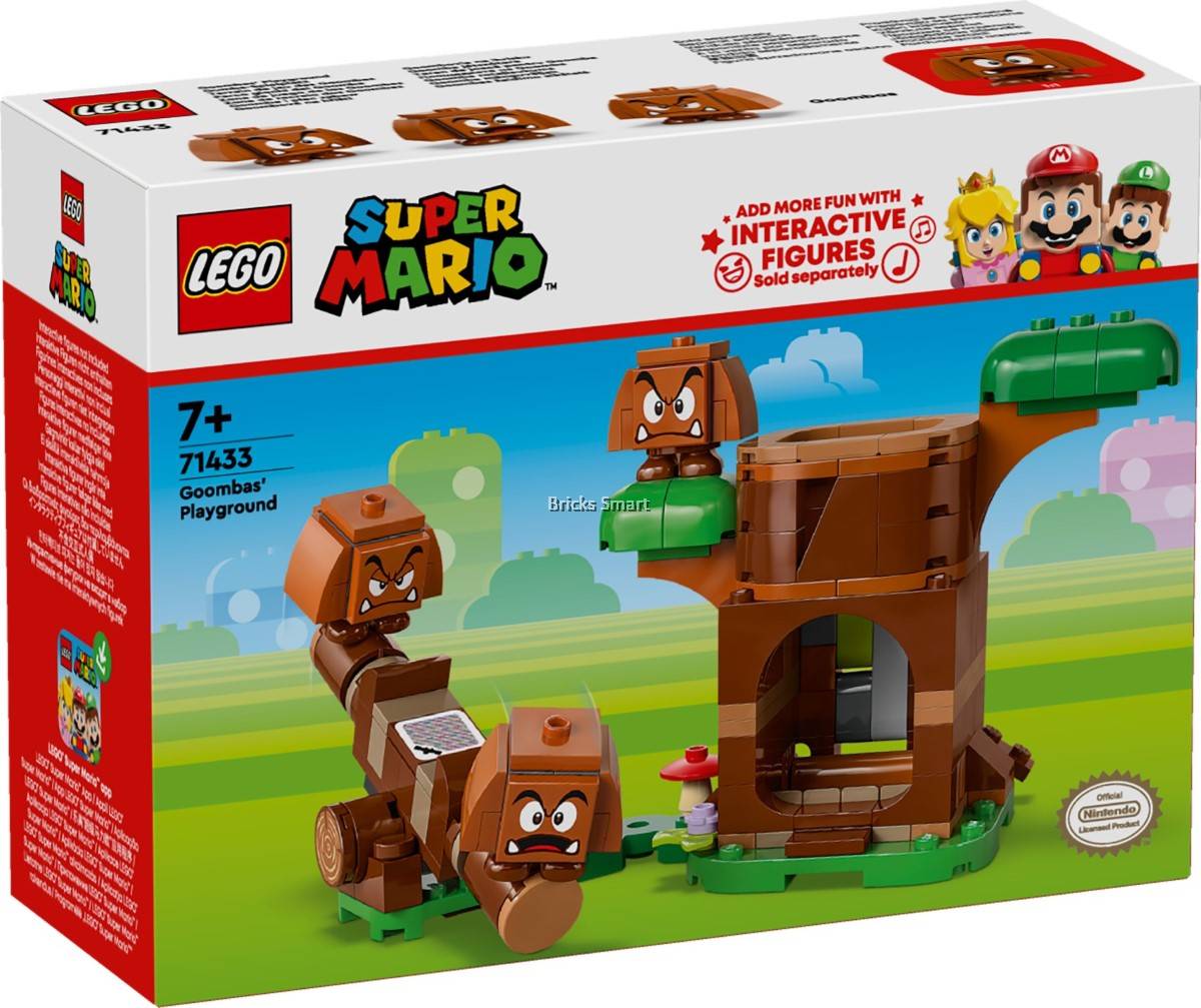 LEGO 71433 Super Mario Goombas' Playground Building Toy Set