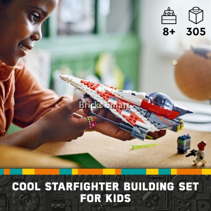 LEGO 75388 Star Wars Jedi Bob's Starfighter Building Toy Set