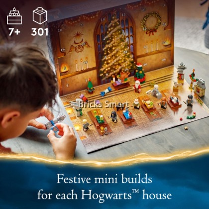 LEGO 76438 Harry Potter Advent Calendar 2024 Building Toy Set (301