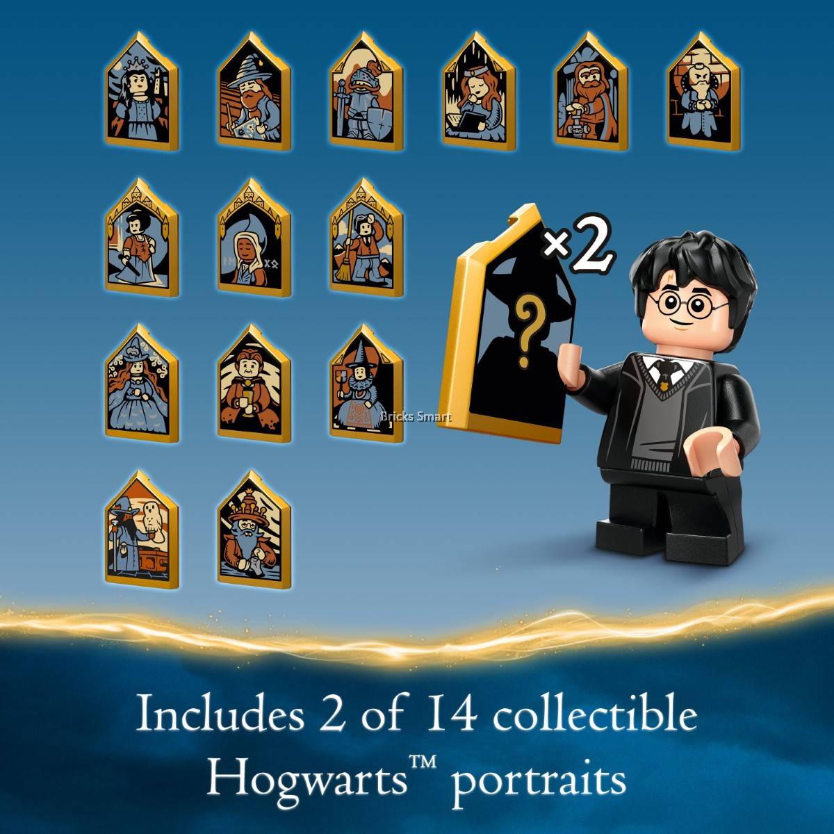 LEGO 76438 Harry Potter Advent Calendar 2024 Building Toy Set (301