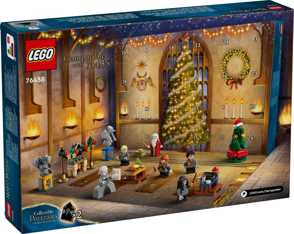 LEGO 76438 Harry Potter Advent Calendar 2024 Building Toy Set (301 Pieces) - Main Image
