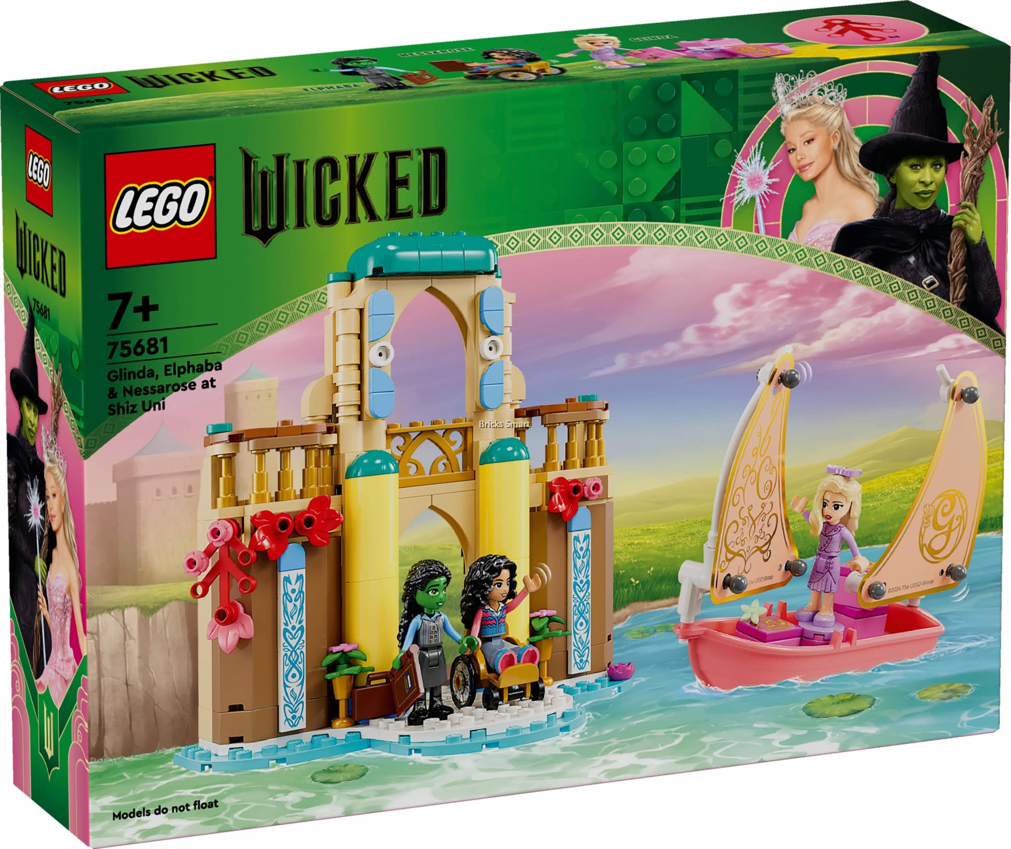 LEGO 75681 Wicked Welcome to Emerald City Building Toy Set (304