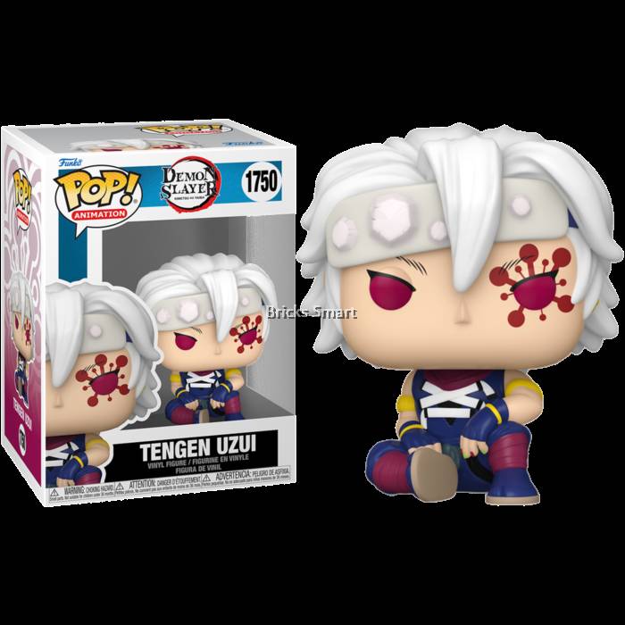 Funko Pop! Demon Slayer - Tengen Uzui In Kimono - Shop Exclusive, Edizione Da Collezione, Figura 10 Cm
