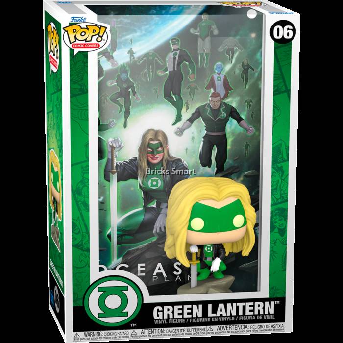 Funko Pop! Comic Cover: DCeased – Green Lantern (Lanterna Verde) – Figura In Vinile 18x28 Cm Da Collezione - 4