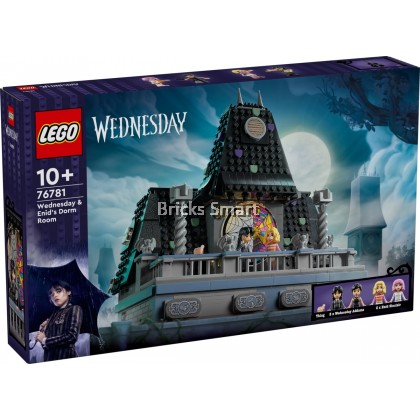 LEGO 76781 Wednesday & Enid's Dorm Room Building Toy Set