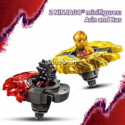 LEGO 71826 Ninjago Dragon Spinjitzu Battle Pack Building Toy Set