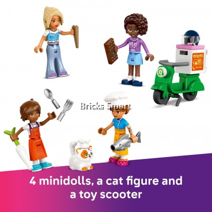 LEGO 42655 LEGO Friends Restaurant and Cooking School Building Toy Set ...