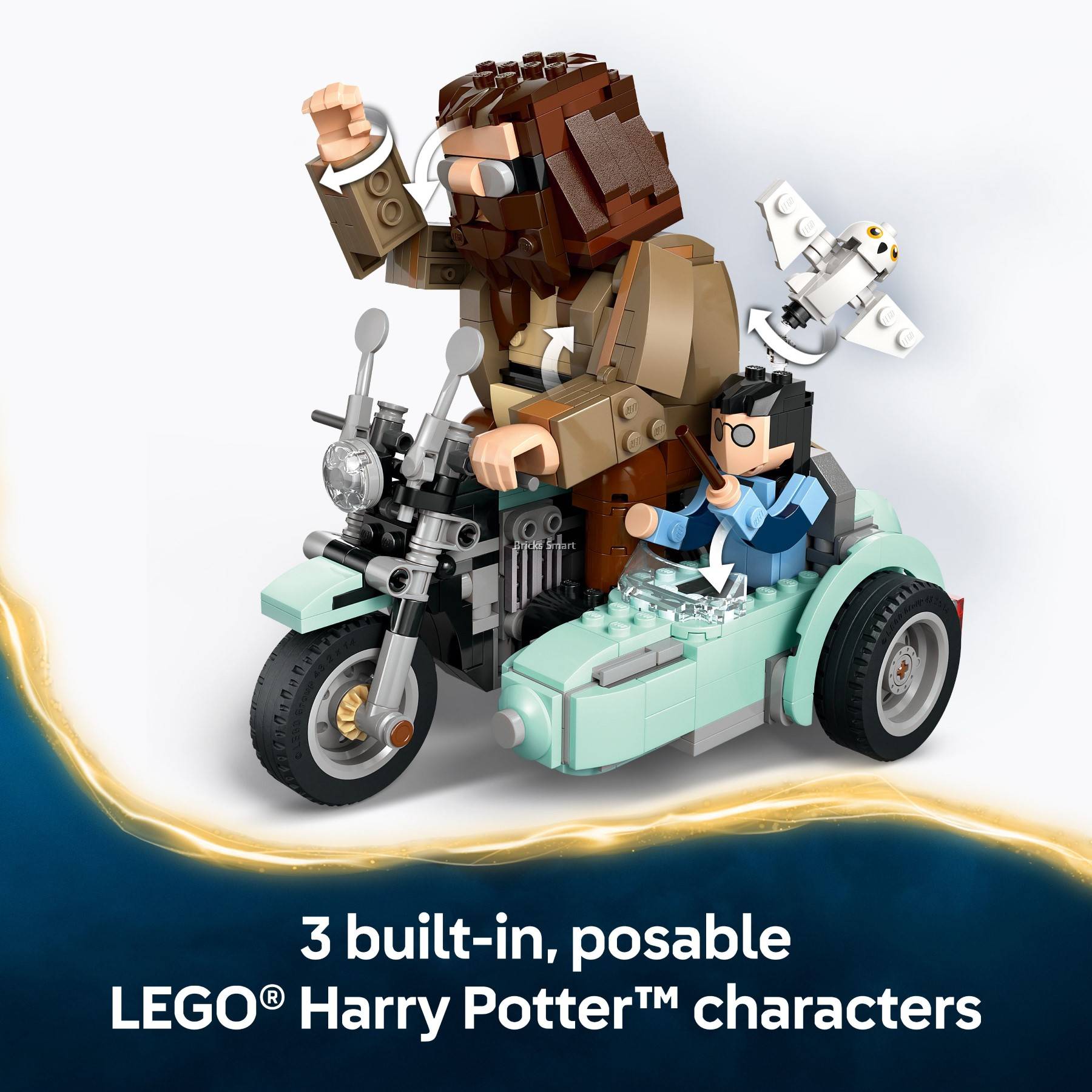 LEGO 76443 Harry Potter Hagrid & Harry's Motorcycle Ride