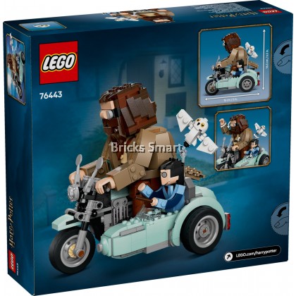 LEGO 76443 Harry Potter Hagrid & Harry's Motorcycle Ride Building Toy ...