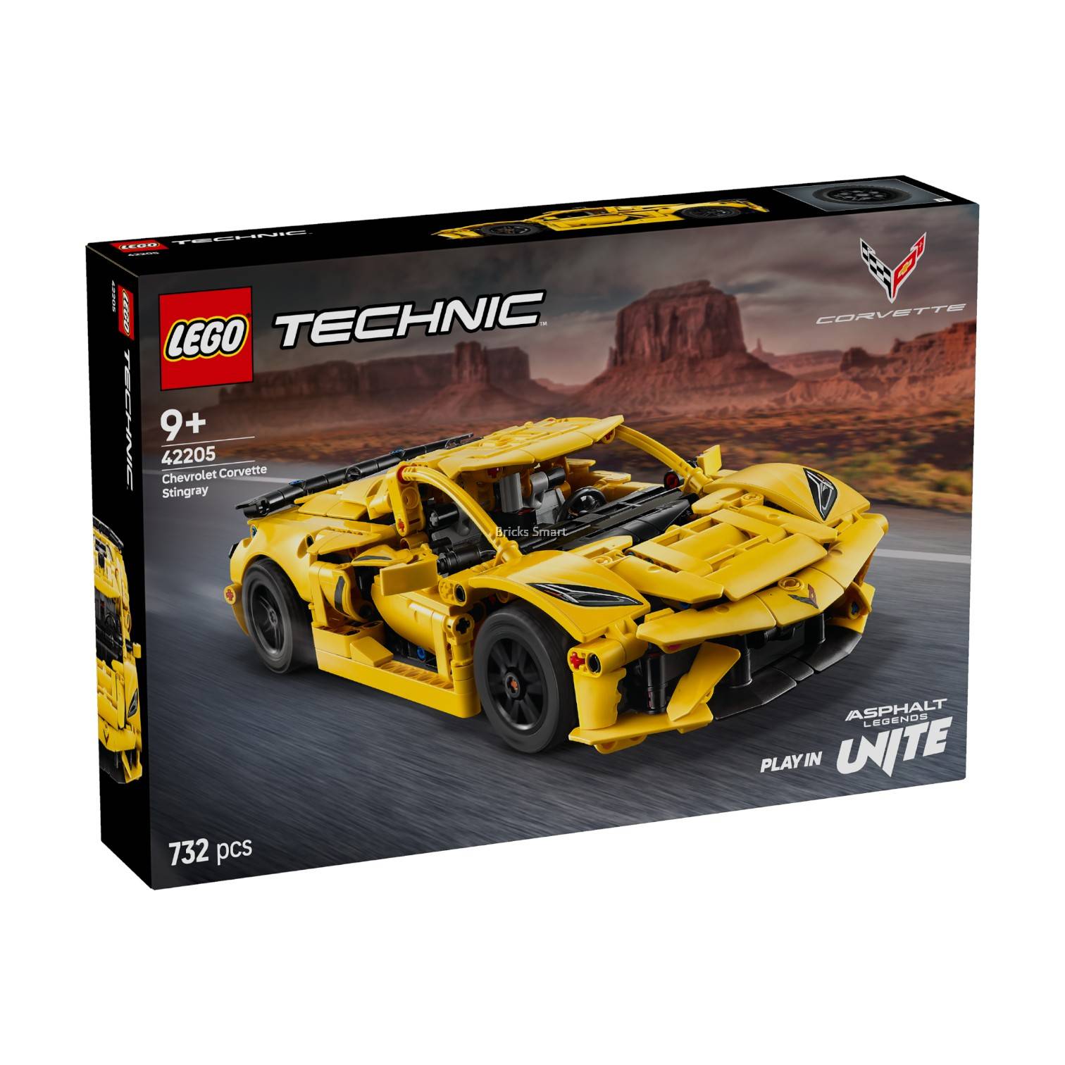 LEGO 42205 Technic Chevrolet Corvette Stingray Building Toy Set
