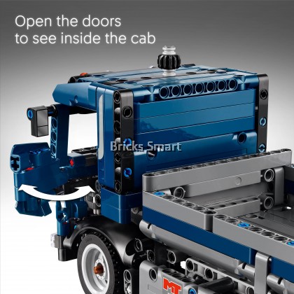 LEGO 42203 Technic Tipping Dump Truck Building Toy Set (462 Pieces)