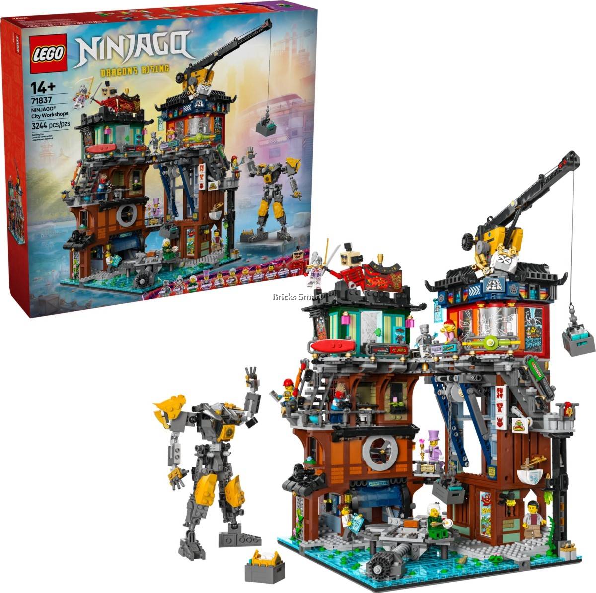 Building Lego Ninjago City Pieces NINJAGO® City Docks 70657 - Main Image