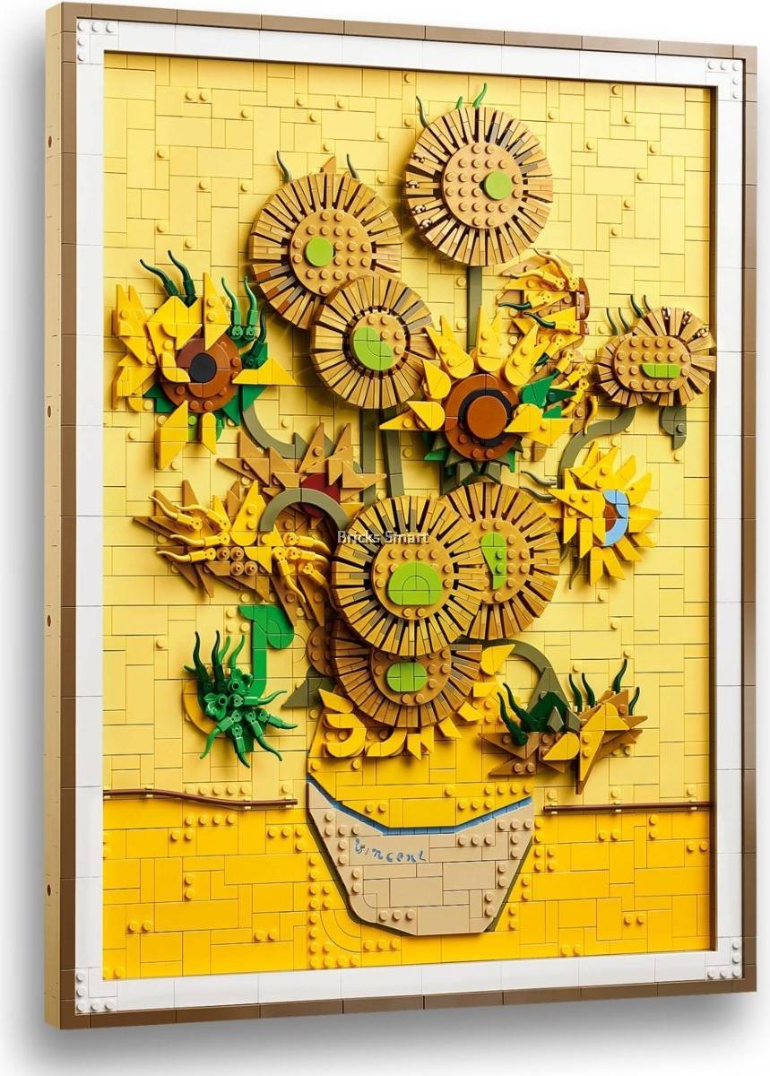 LEGO 31215 Art Van Gogh Sunflowers Building Set (2615 Pieces)