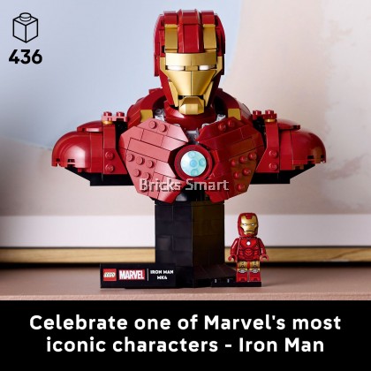 LEGO 76327 Marvel Iron Man MK4 Bust Building Kit