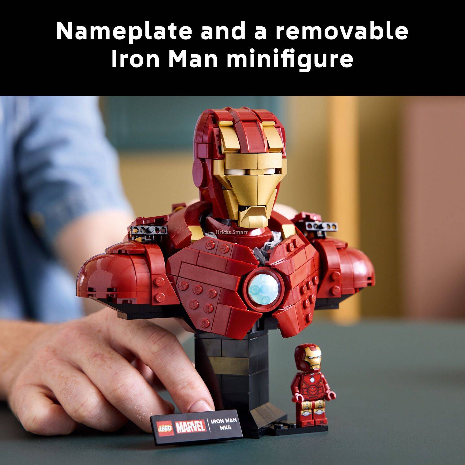 LEGO 76327 Marvel Iron Man MK4 Bust Building Kit