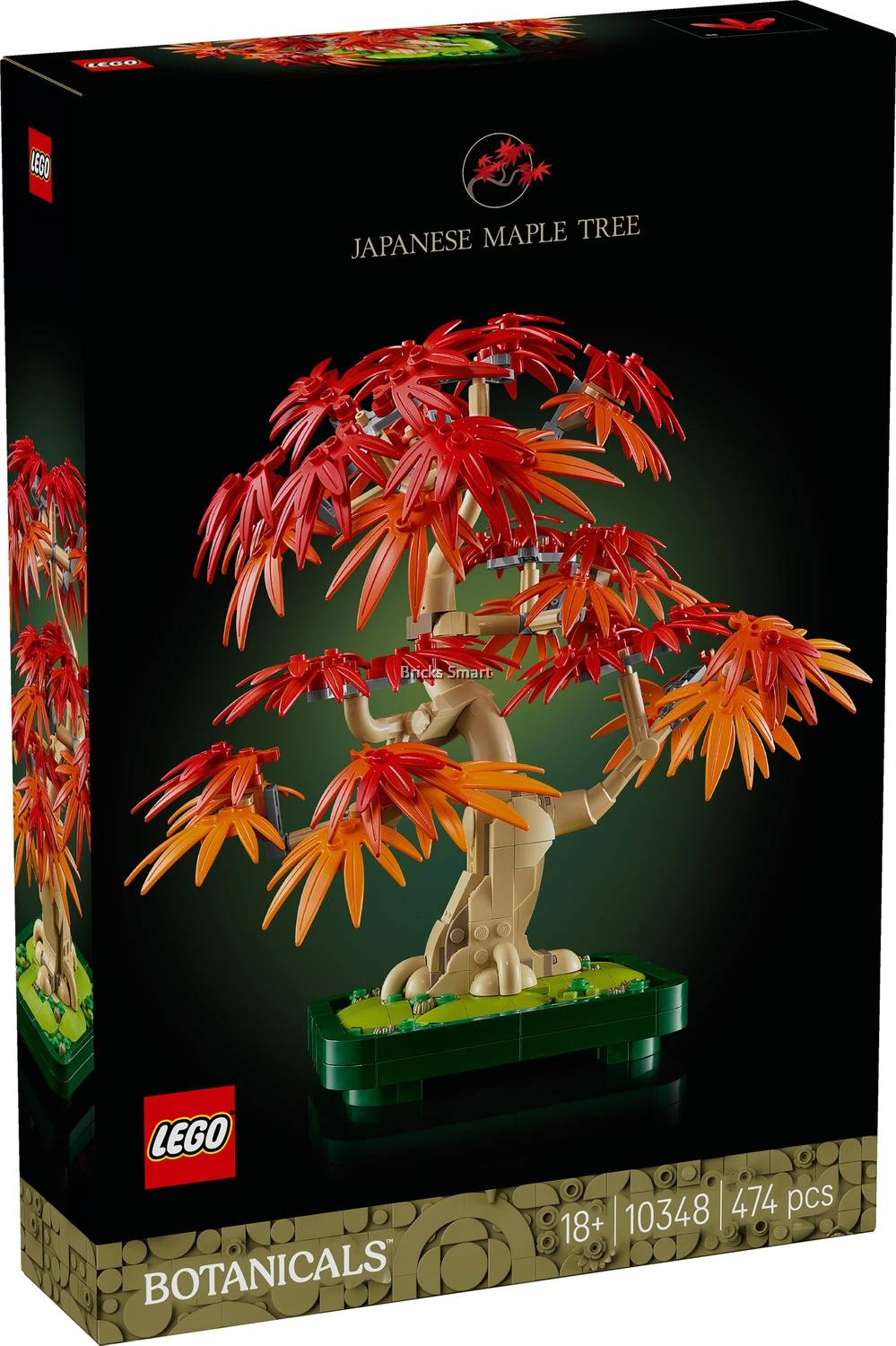 LEGO 10348 Botanicals Japanese Red Maple Bonsai Tree Building Kit