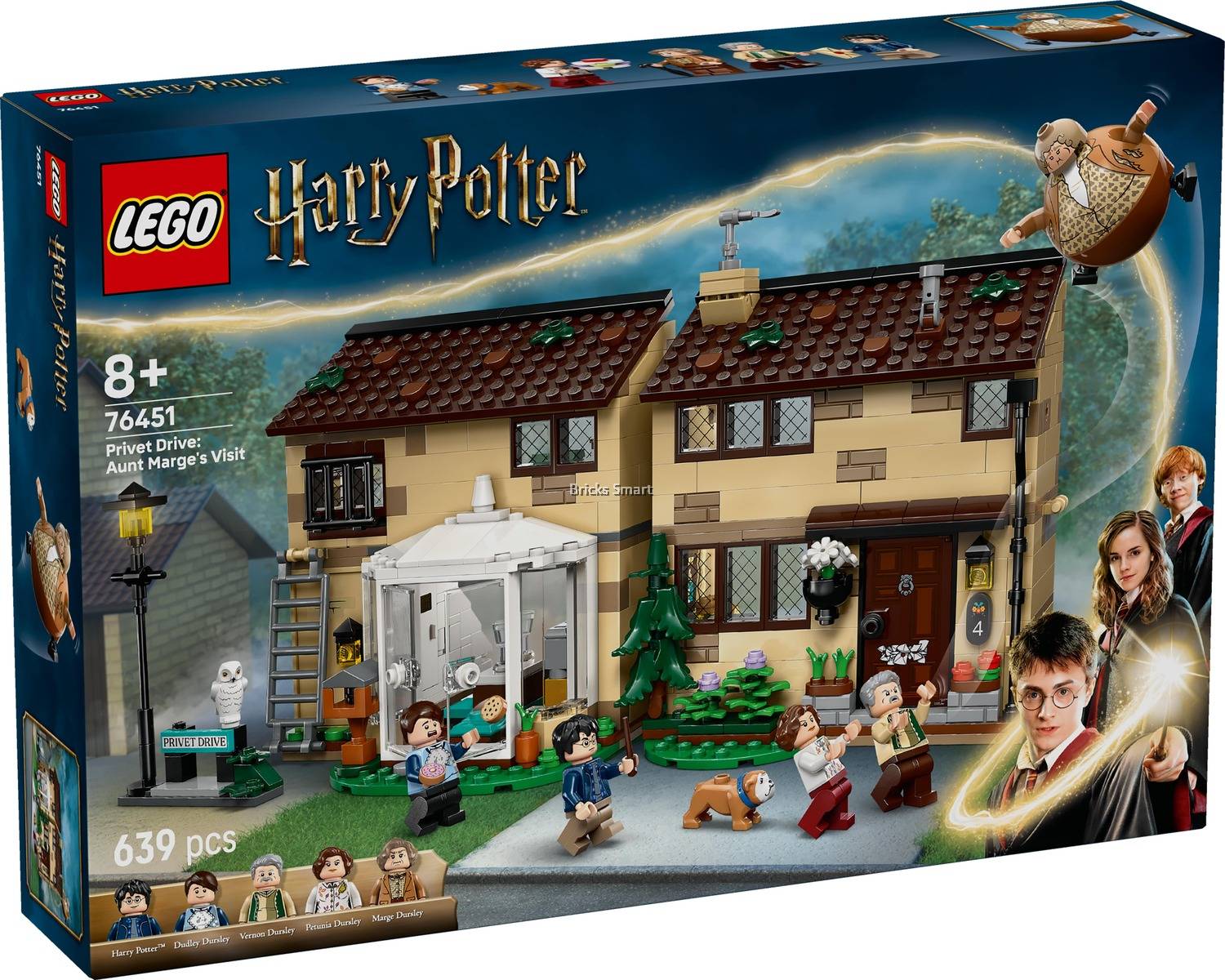 LEGO 76451 Harry Potter Privet Drive: Aunt Marge's Visit Building