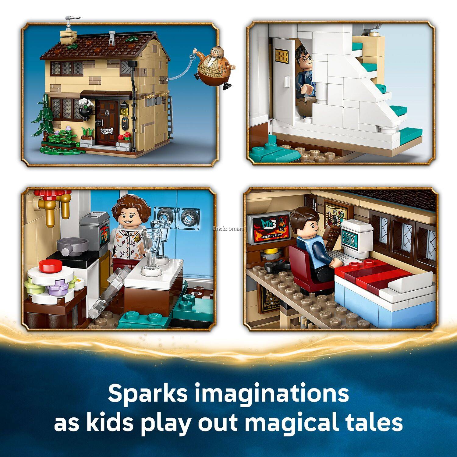 LEGO 76451 Harry Potter Privet Drive: Aunt Marge's Visit Building