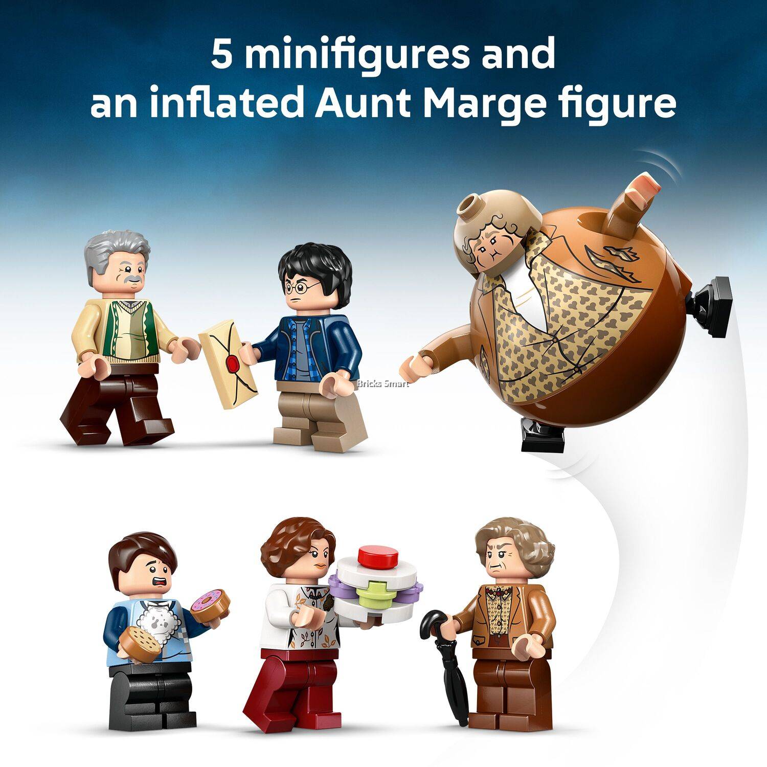 LEGO 76451 Harry Potter Privet Drive: Aunt Marge's Visit Building