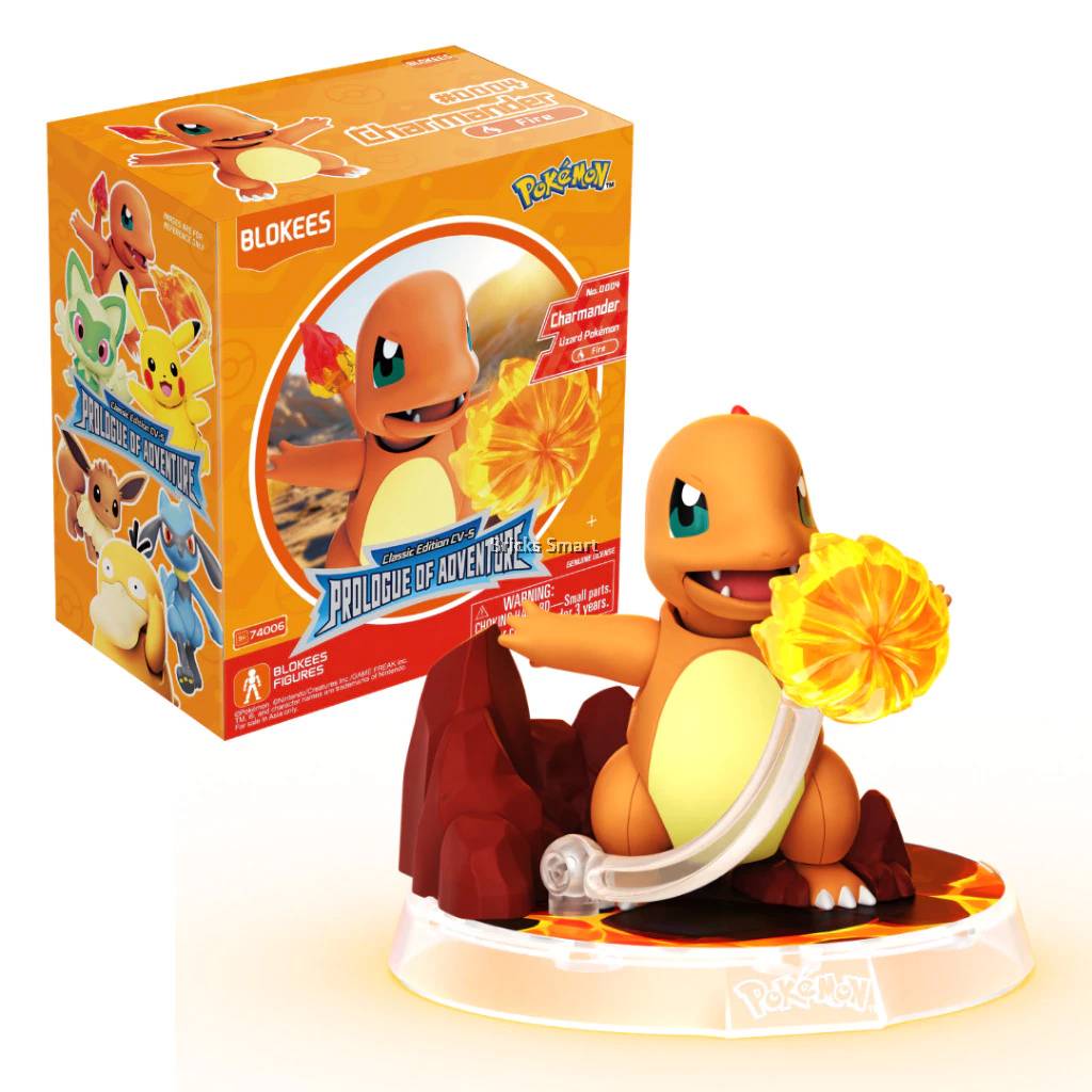 Blokees 74013 Pokémon Classic Edition CV-S Model Kit - Prologue of ...
